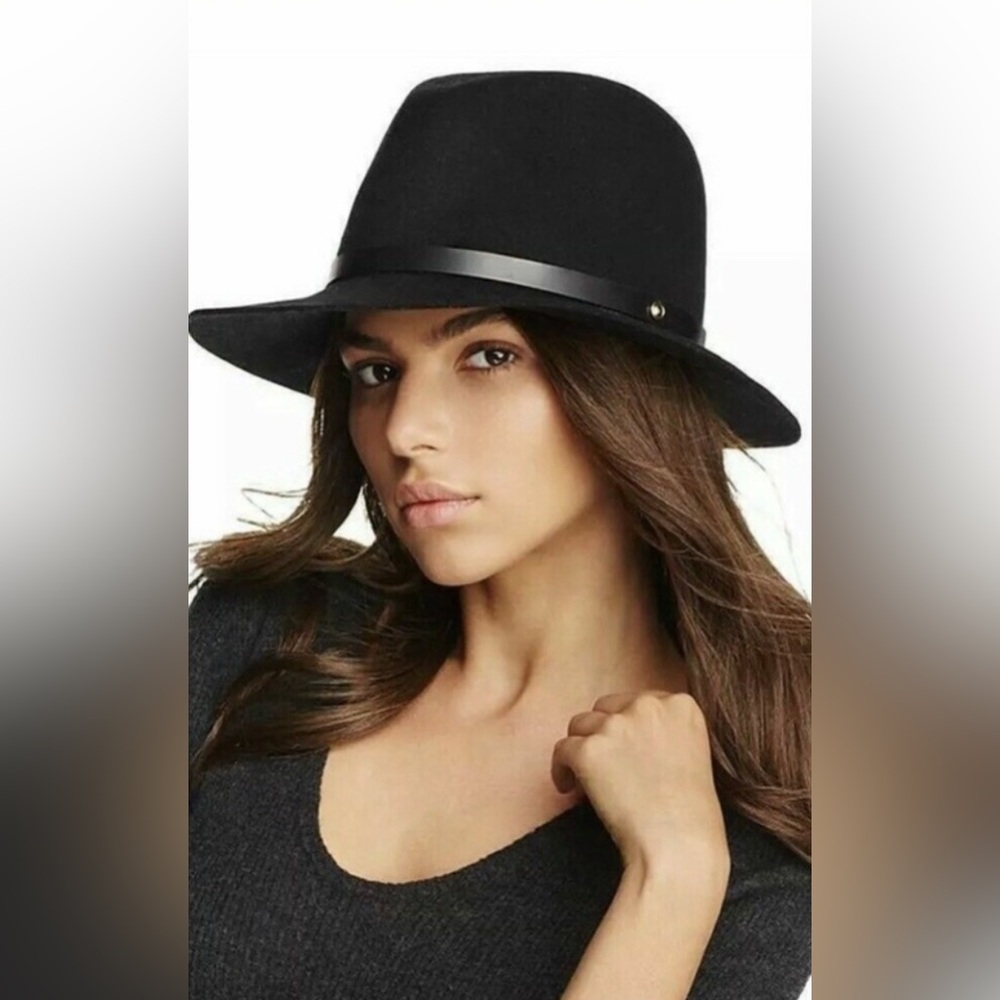 Rag and bone Elegant Black Women's Fedora Hat